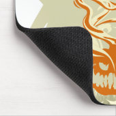 Halloween Stamp Collectie "Pumpkinhead" Muismat (Hoek)