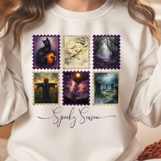 Halloween Stamp Collectie Sweatshirt