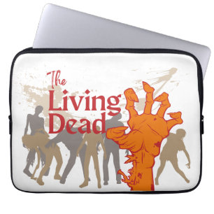 Halloween Stamp Collectie "The Living Dead" Laptop Sleeve