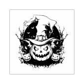 Halloween Stamp Rubberstempel (Afrduk)