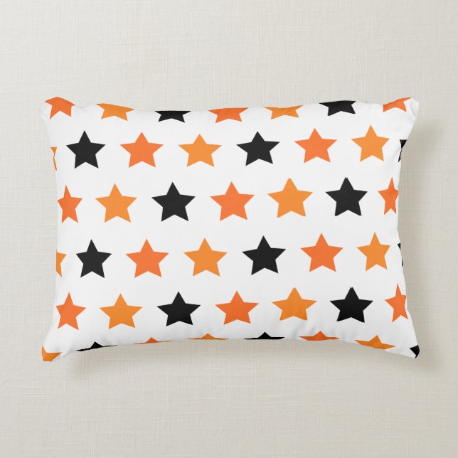 Halloween Stars Accent Coussin (Devant)