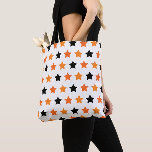 Halloween Stars Canvas tas (Dichtbij)