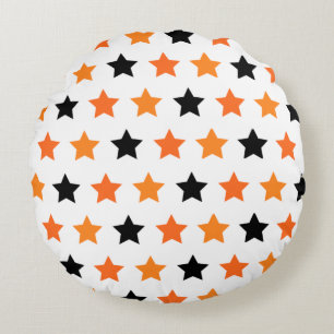 Halloween Stars Coussin rond