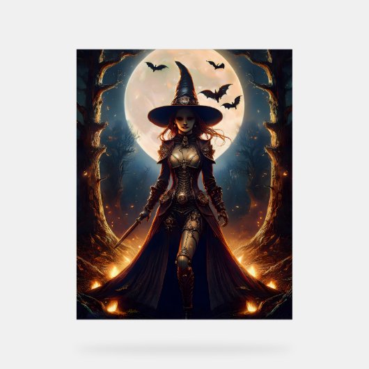 Halloween Steampunk Forest Witch (Recto)