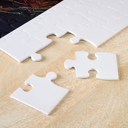 Halloween Steampunk Forest Witch Legpuzzel (Zijkant)