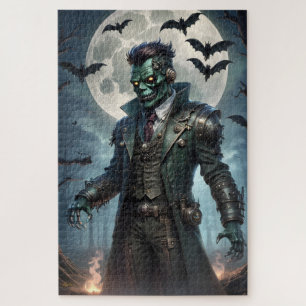 Halloween Steampunk Frankenstein-monster Legpuzzel