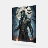 Halloween Steampunk Frankenstein's Monster Acryl Bord (Hoek)