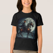 Halloween Steampunk Headless Horseman Tri-Blend Shirt (Voorkant)