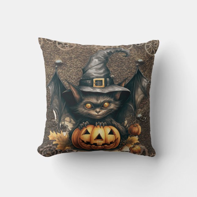 Halloween Steampunk Sierkussen (Voorkant)