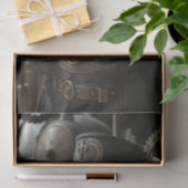 Halloween Steampunk Skeleton Tissuepapier (Geschenk)