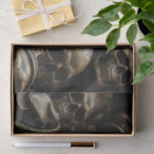 Halloween Steampunk Skeleton Tissuepapier (Geschenk)