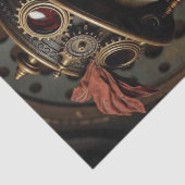 Halloween Steampunk Skeleton Tissuepapier (Detail)