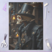 Halloween Steampunk Skeleton Tissuepapier (Craft)