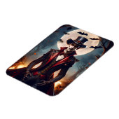 Halloween Steampunk Vampire Zombie Magneet (Linkerzijde)