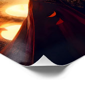 Halloween Steampunk Vampire Zombie Perfect Poster (Hoek)