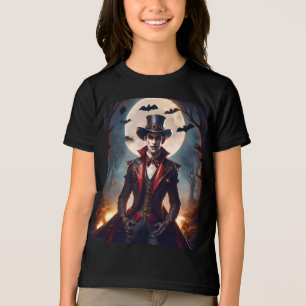 Halloween Steampunk Vampire Zombie Tri-Blend Shirt