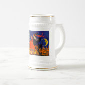 Halloween Stein Bierpul (Voorkant rechts)