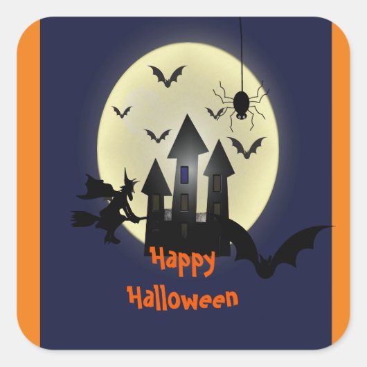 Halloween sticker (Voorkant)