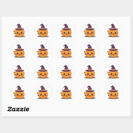 Halloween sticker  (Feuille)