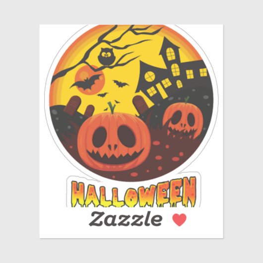 HALLOWEEN STICKER (Vel)
