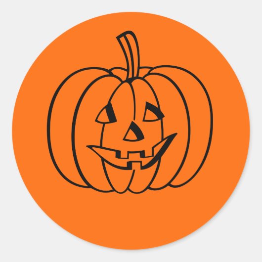 Halloween Sticker (Voorkant)