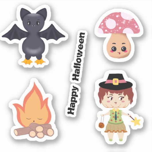 Halloween Sticker Pack (Voorkant)