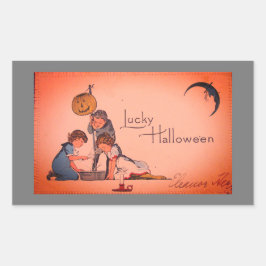 HALLOWEEN STICKER RECTANGLE