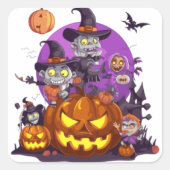 Halloween stickers (Devant)