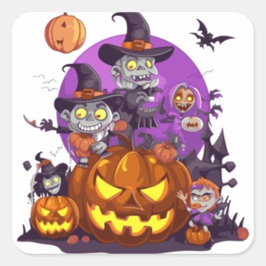Halloween stickers (Devant)