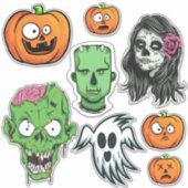 Halloween stickers (Voorkant)