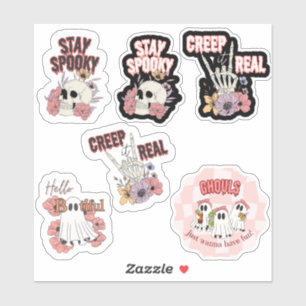 Halloween Stickers Blad