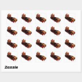 Halloween Stickers Personaliseerde Zombie Stickers (Vel)