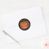 Halloween Stickers Personalized Pumpkin Stickers (Envelop)