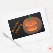 Halloween Stickers Personalized Pumpkin Stickers (Envelop)