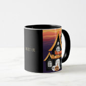 Halloween stijl collectie mok (Voorkant rechts)