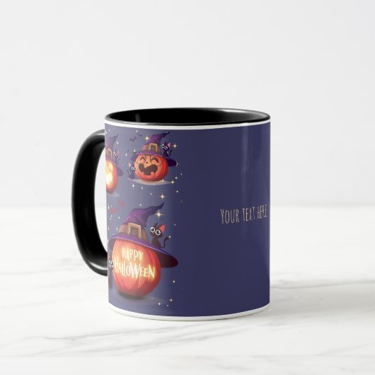 Halloween stijl collectie mok (Voorkant links)