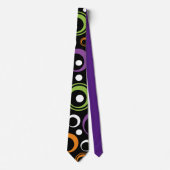 Halloween Stippen Stropdas (Voorkant)