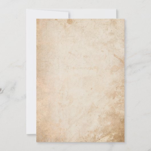 Halloween stock de bar thema uitnodiging (Achterkant)