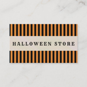 Halloween Store Pumpkin Patch personaliseren Visitekaartje