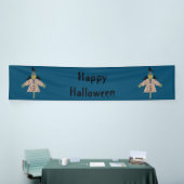 Halloween Straw Scarecrow en Ravens Custom Spandoek (Beurs)
