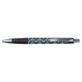 Halloween Straw Scarecrow en Ravens Patterned Pen (Achterkant)