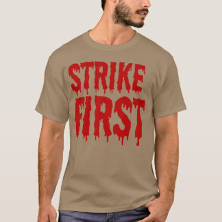 Halloween Strike eerste familie T-shirt