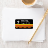 Halloween Stripe Etiket (Insitu)