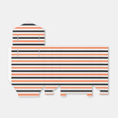Halloween Striped Favor Box Bedankdoosjes (Uitgevouwen)