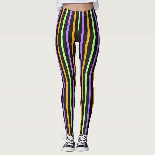 HALLOWEEN STRIPED LEGGINGS (Voorkant)