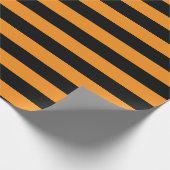 Halloween Stripes Cadeaupapier (Hoek)