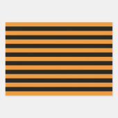 Halloween Stripes Inpakpapier Vel (Voorkant)