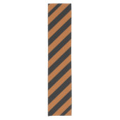 Halloween Stripes Korte Tafelloper (Voorkant)