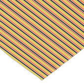 Halloween Stripes Korte Tafelloper (Hoek)