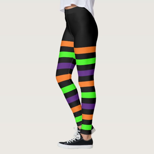 Halloween Stripes Leggings (Links)